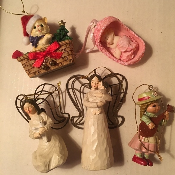 VINTAGE ornament lot - Picture 1 of 7